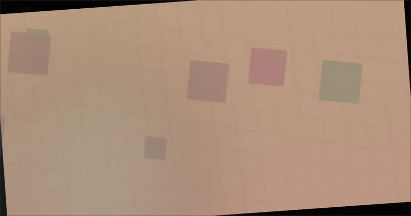 Illustration of players gathering in an online social world